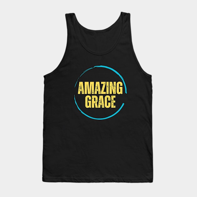 Amazing Grace | Christian Tank Top by All Things Gospel